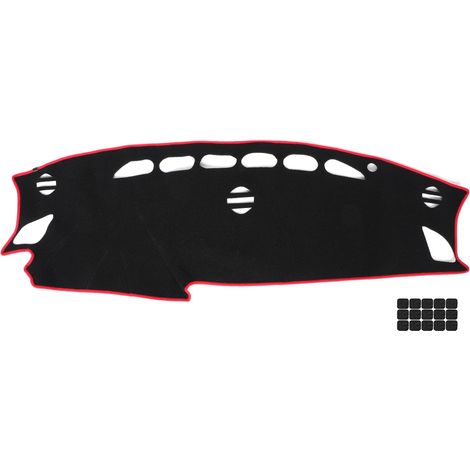 1 tapis de protection contre les lumières pour tableau de bord, polyester, découpes précises pour aérations et capteurs, compatible Mazda CX-5 2013–2016 (1/5)