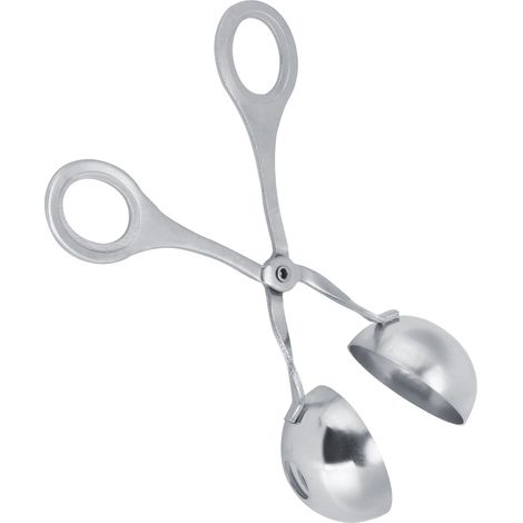 Fleischbällchenlöffel aus Edelstahl, selbstgemachte Fleischbällchenzange, Küchenutensil für Zuhause (1/5)