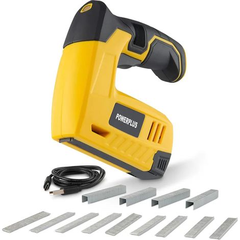 Agrafeuse powerplus powx13680 électrique capacité 100 agrafes (1/2)