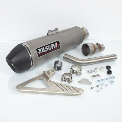 Pot d échappement Yasuni pour Scooter Piaggio 300 Vespa GTS Après (1/4)