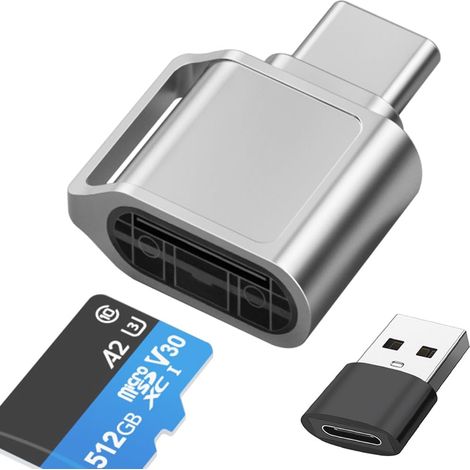 Lecteur de Carte Micro SD, USB C Lecteur de Carte SD (1/5)