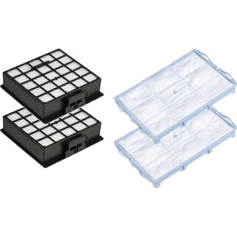 Pièces détachées pour aspirateur (2 filtres moteur + 2 filtres HEPA) pour les modèles BSGL VSZ série BSG61831/01 BSGL2MO (1/5)