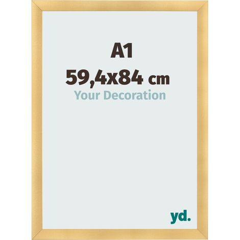 yd. - Cadre photo A1 59.4x84 - Or Mat - MDF - Pisa (1/5)