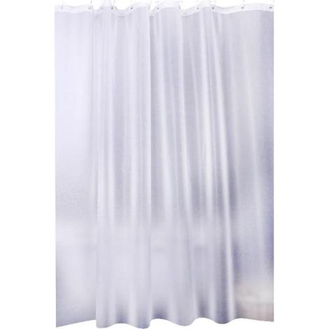Rideau de douche en PEVA imperméable à séchage rapide, rideau de séparation pour salle de bain (1/5)