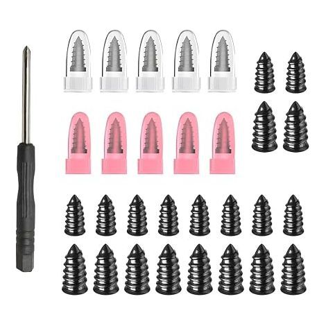 Kit Reparation Pneu Voiture Meche Pneu Crevaison Tournevis Installation materiaux resistants etancheite conception compacte (1/5)