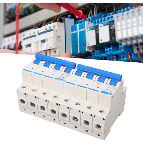 Disjoncteur à verrouillage BERM® DZ47-63 4P 32A, interrupteur de transfert pneumatique à double alimentation 400 V (1/5)
