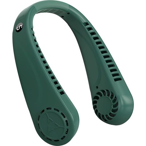 Ventilatore da Collo K306 – 5 Velocità, Display LED, Batteria 1800mAh Ricaricabile USB – Design Ergonomico Portatile per Sport e Outdoor (1/5)