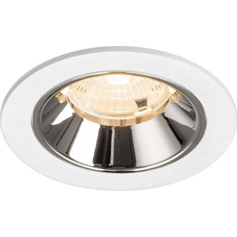 Spot encastré Numinos S Blanc/Chrome 2700K - 55 deg - 1009450