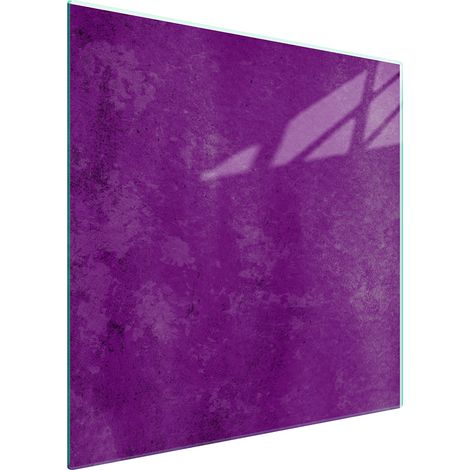 GLASSCHUTZPLATTE FÜR HERD 50x52 LILA