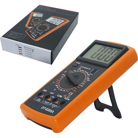 Multimètre numérique intelligent anti-combustion, voltmètre ampèremètre de test électrique avec protection complète. (1/5)