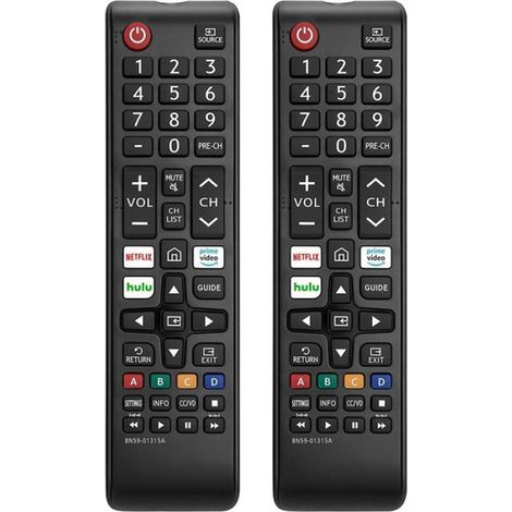 pour Toutes les TéLéCommandes Samsung TV, Remplacement Compatible pour Toutes les Samsung Smart TV, LED, LCD, HDTV, 3D, SéRies TV (1/4)
