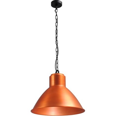 Lampe à suspension Industria 44 44cm cuivre rouge avec noir - 2011-55-55-K (1/3)