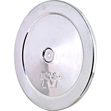 SUPPORT HAUT 9 CHROME AVEC LOGO K&N (1/2)