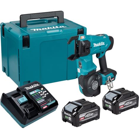 Makita TR 001 GZ Giuntatore per armature a batteria 40 V max. 1,6 mm Brushless + Makpac - senza batteria, senza caricabatterie (1/5)