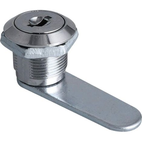 Serrure à cylindre en alliage de zinc et loquet rotatif pratique