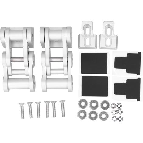 Motorhauben-Verriegelungssatz für Jeep Wrangler JK 2-Türer & Unlimited 4-Türer 2007-2017 (Silber) (1/5)