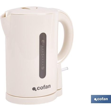 Hervidor de agua 1080 W con capacidad de 1 L (1/4)