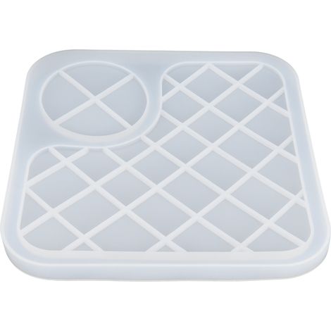 Moule en silicone translucide pour résine époxy, outil pour la création de décorations de pâtisserie DIY (grand format) (1/5)