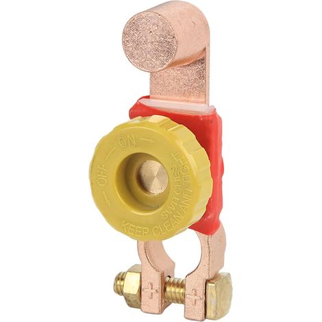 Battery Disconnect Isolator, Battery Disconnect Switch, Power Cut-Off, Positive Battery Terminal Connector for Car, RV, ATV (1/5)