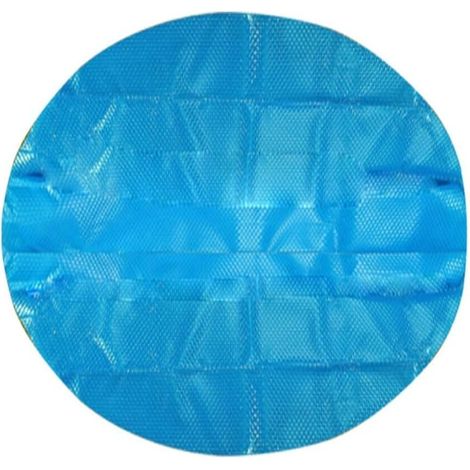 Housse de piscine ronde tissée imperméable en polyéthylène pour pataugeoire familiale gonflable avec cordon de serrage, protection contre la poussière, portable, pour 1,8 m, 2,4 m, 3 m, 3 m (1/5)