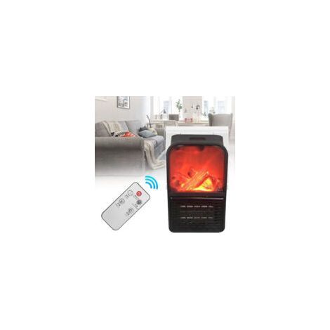 Chauffage soufflant électrique 1000W – Télécommande – Arrêt automatique – Silencieux – Pour espaces confinés – 220-240V (1/5)