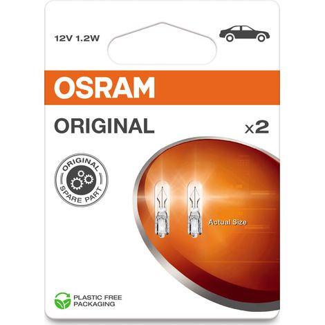 Confezione elettronica originale Osram W1,2W (1/2)