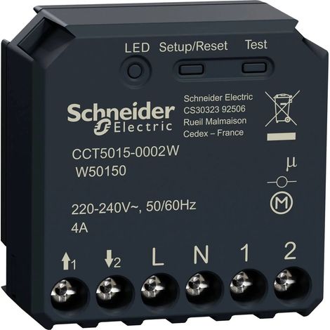 [NEUWERTIG] B-Ware Schneider Electric Wiser Jalousieaktor Rollladenaktor Cct5015 0002 W 1 Kanal
