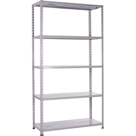 SCAFFALE 5 PIANI IN ACCIAIO BRIXO MASTER GENIUS 5P