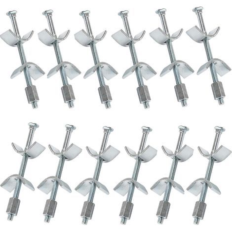 Raccord Plan de Travail - Connecteur de Meubles, 100 mm 6 pcs. - Joint Plan de Travail Cuisine - Vis Assemblage Meuble – Ferrure d'Assemblage - Solution Sûre et Stable (1/5)