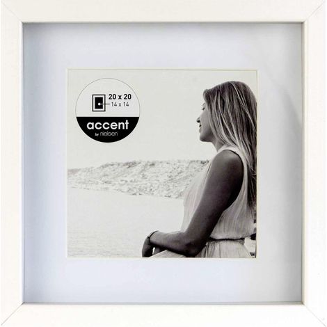 Nielsen-Design Nielsen Aura Marco de pared blanco 22x22 cm