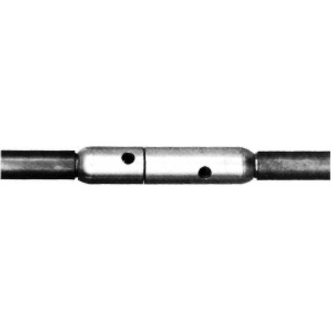 Épissure pivotante ATM 9 mm, guide-filetage M12, 80 mm de long.