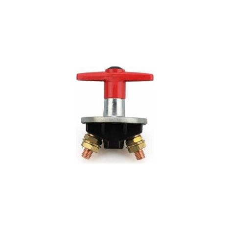 Batterietrennschalter, 12V-60V 200A Universal-Festschlüssel-Not-Aus-Schalter für Autobatterie, B (1/5)