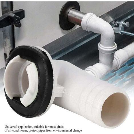 Connettore per tubo di scarico del condizionatore - Connettore ad angolo retto per tubo di scarico del condizionatore - Strumento di drenaggio del condizionatore - 19 mm (1/3)