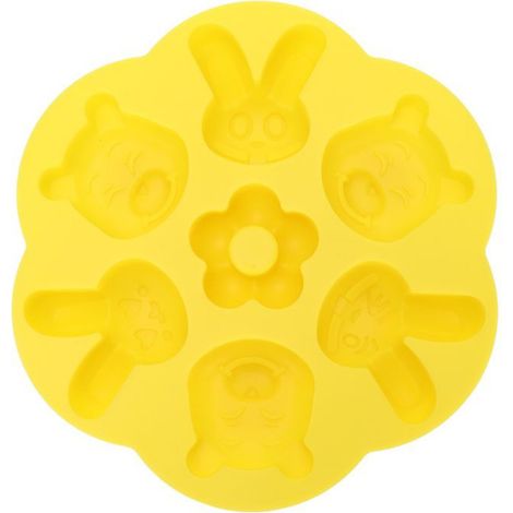 2 Moules en silicone, motifs dessins animés, résistant température -40℃ à 230℃, pour chocolat glace savon gâteau, usage domestique (1/5)