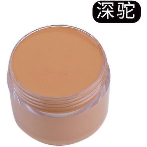 Crème de teinture et de réparation pour cuir, raviveur de couleur pour sacs, chaussures, canapés, vestes, masquant les rayures et restaurant le cuir véritable. Couleur : Camel foncé