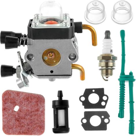 Rasenmäher-Vergaser-Reparatursatz, inklusive komplettem Vergaserzubehör, für STIHL FS45C, FS45L, FS55C, FS55T, FC55, KM55R