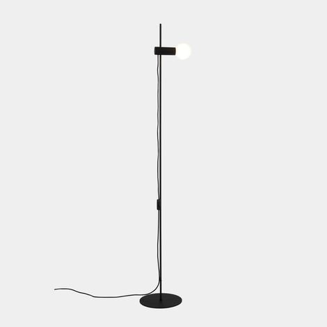 Piantana Nude Single E27 15 Nero