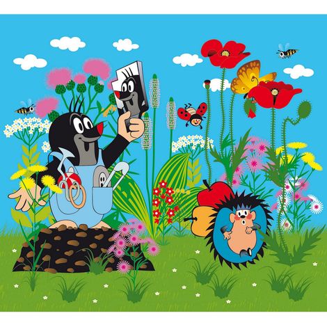Rideaux jardin taupe - 2 pièces - L180 cm x H 160cm (1/3)