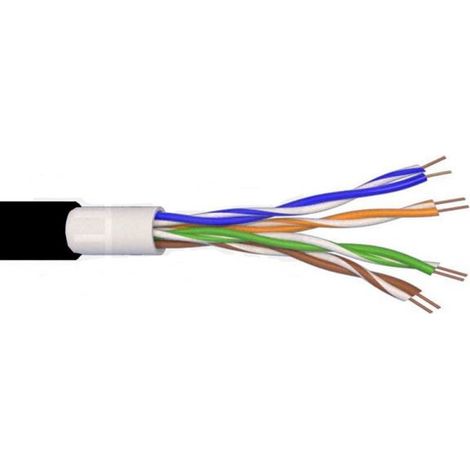 Elan Cavo dati CAT6 U/UTP LSZH Repellente roditore 100% Rame - 098232N 250 Mt