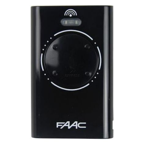 Télécommande FAAC XT4 868 SLH noire (1/4)