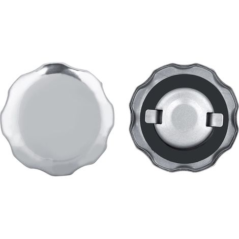 Bouchon Carburant Universel, Bouchon de Réservoir de Carburant Chromé pour Moteurs GX160 GX200 GX240 GX270 GX340 GX390 (1/5)