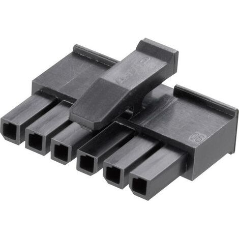 TE Connectivity Boîtier femelle pour câble série Micro-MATE-N-LOK Nbr total de pôles 4 Pas: 3 mm 1445022-4 1 pc(s) D14660 (1/5)