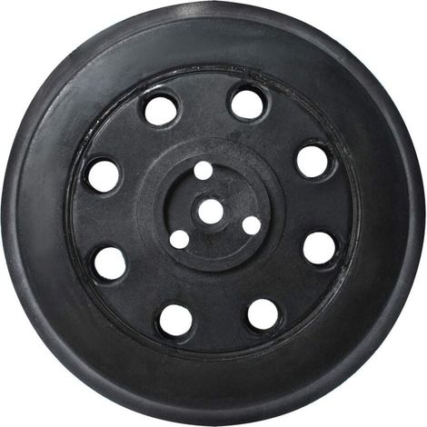 Plateau De Ponçage Dur Ø 125 Mm Compatible Bosch PEX 12 125 400 A Support Rond 8 Trous