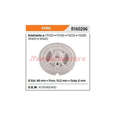 Puleggia avviamento STIHL decespugliatore FR220 160 220 280 SR400 420 R160296