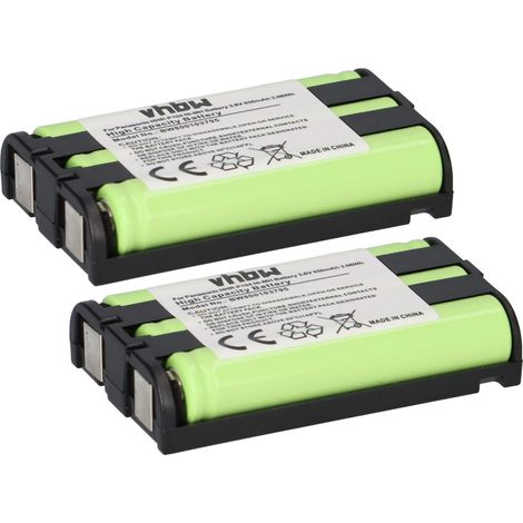 2x Akku kompatibel KX-FG5210 Panasonic 850mAh 3.6V Ni-MH (1/5)