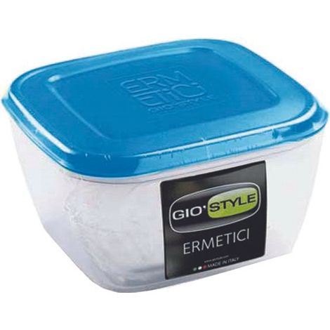 Contenitori Ermetici Quadrati per Alimenti in Plastica 1,00 l 15 6 Pezzi