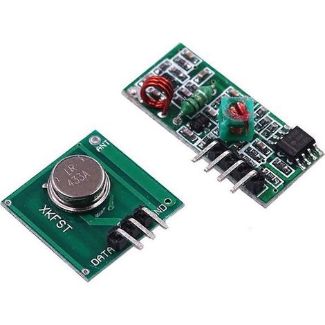 Module Emetteur Sans Fil - 433,92 Mhz - Pour Systeme De Telecommande Ou Transmission De Donnees - 1 Unite (1/5)