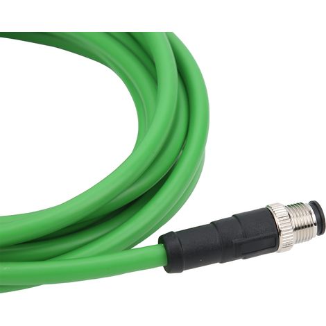M12-4A1-DP/RJ45-5M-Stecker, wasserdichter RJ45-Stecker gemäß IP67 (1/5)