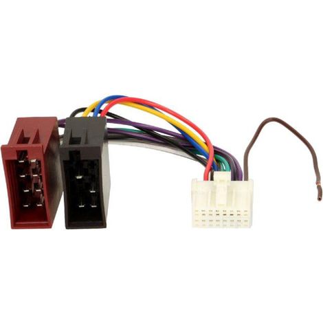 Cable Autoradio Panasonic 16PIN vers ISO