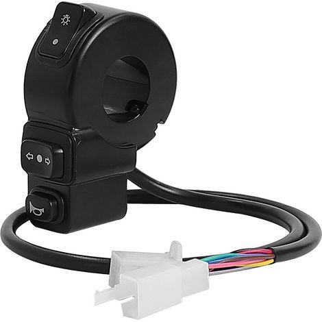 Accessories for ATVs and off-road electric motorcycles: Little Bull headlight, turn signals, horn, three-function switch (1/4)